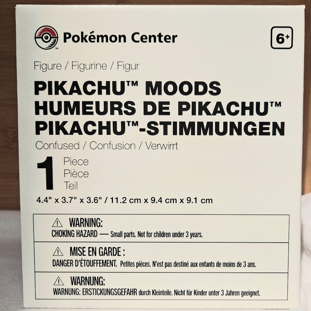 Figurines Pikachu Moods Confuse